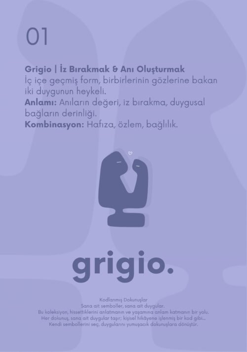 Grigio Dekoratif Yastık - Görsel 9