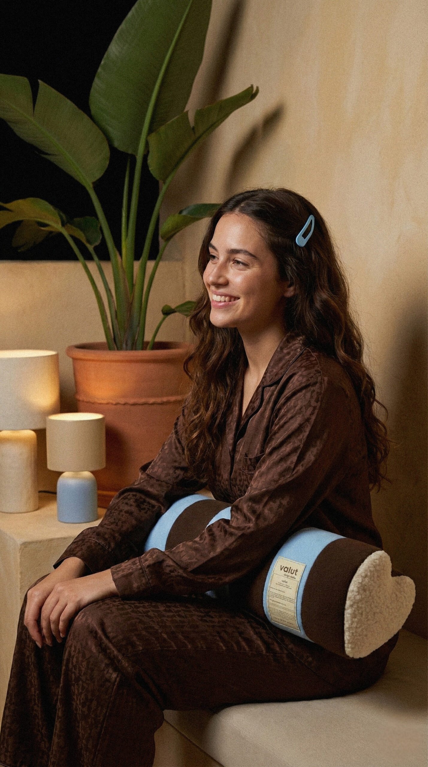 Posé Cœur Dekoratif Yastık - Görsel 4